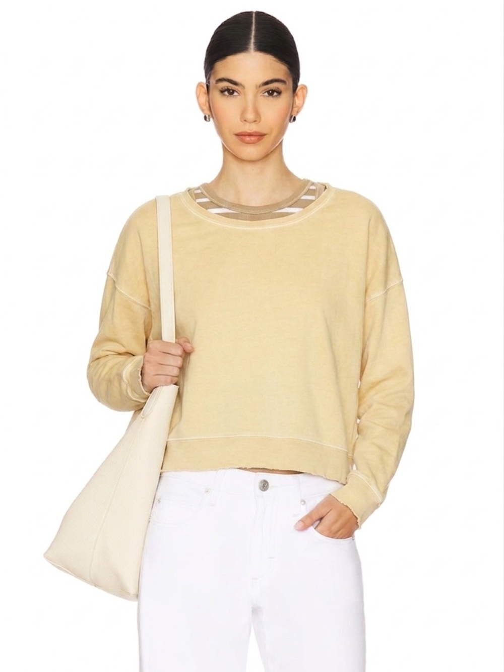 AMO Oversized Cotton Sweatshirt